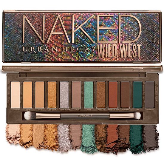 Naked Wild West Eyeshadow Paleta Swatches