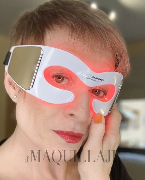 cómo usar las gafas LED Skin Led Eye Perfector